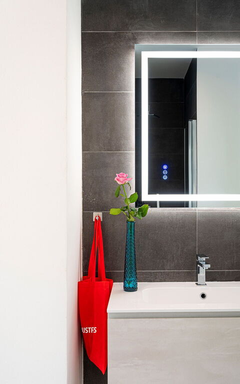 Villa Anna Plemmirio: Badrum