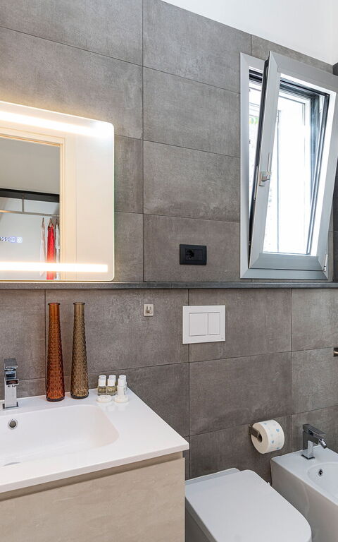 Villa Anna Plemmirio: Badrum