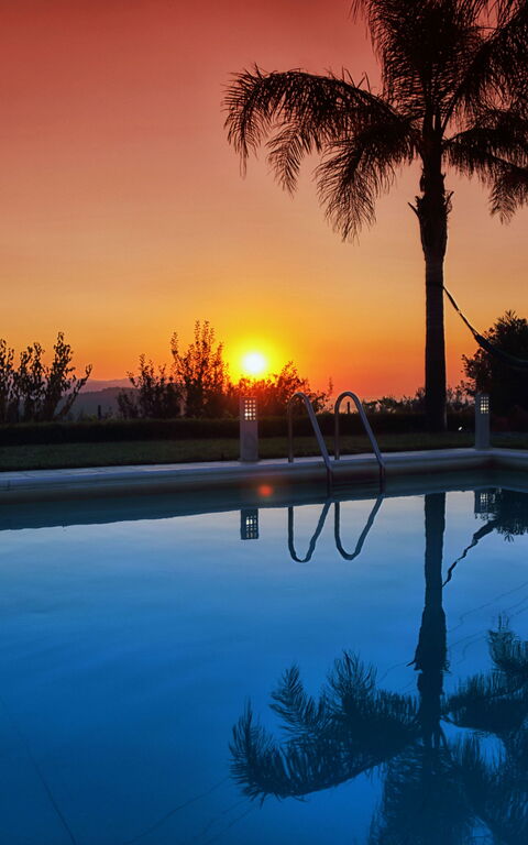 Villa Malu: Exteriör, slå samman, Utomhus