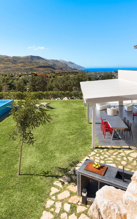 Villa Dolce: Exteriör, slå samman, Trädgård, Utomhus, Visningar