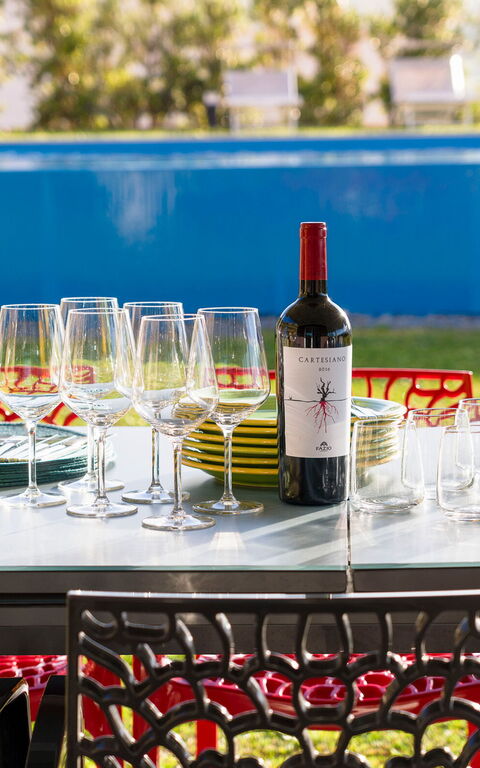 Villa Dolce: Exteriör, Mat, slå samman, Trädgård, Utomhus