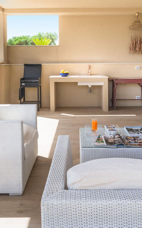 Casa Dafne: Balkong / terrass / uteplats, Exteriör, Utomhus