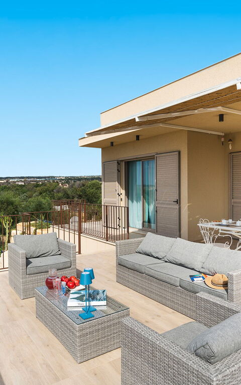 Casa Dafne: Balkong / terrass / uteplats, Exteriör, Utomhus, Visningar