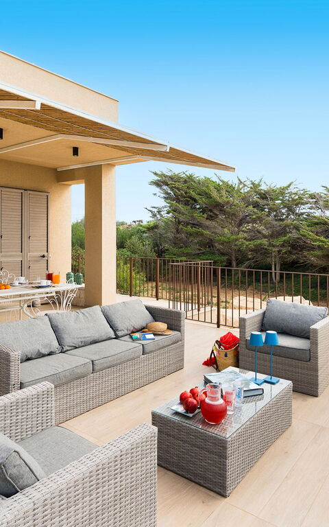 Casa Dafne: Balkong / terrass / uteplats, Exteriör, Utomhus