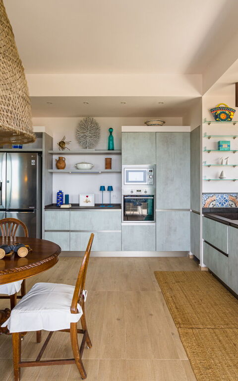 Casa Dafne: Kök, Lunchrum