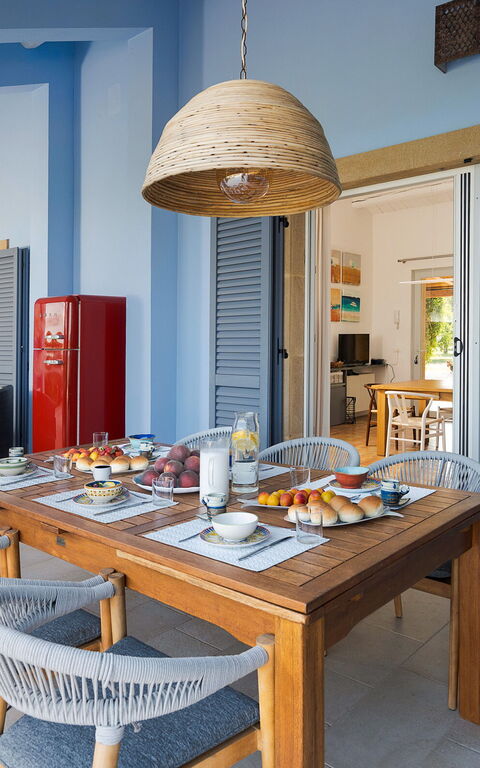 Pigna Blue: Balkong / terrass / uteplats, Exteriör, Utomhus