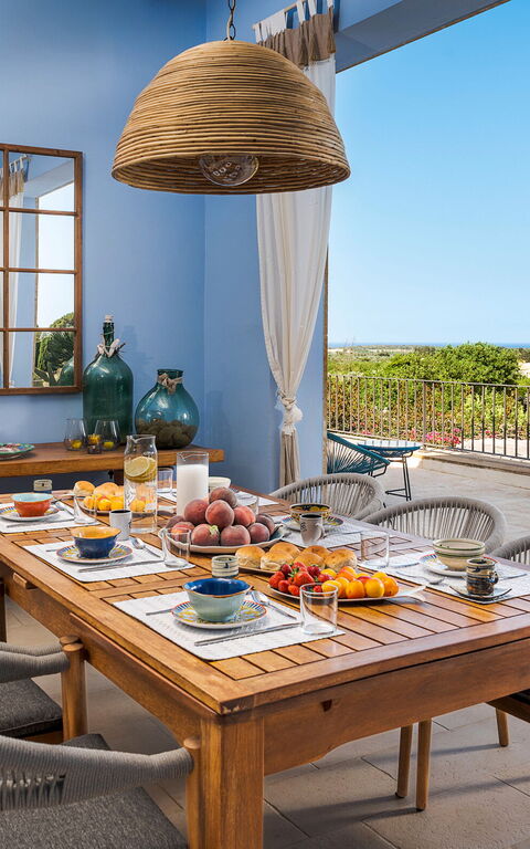 Pigna Blue: Balkong / terrass / uteplats, Exteriör, Utomhus