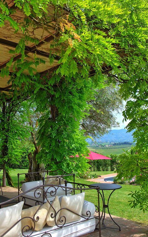 Villa Marliana: Balkong / terrass / uteplats, Utomhus