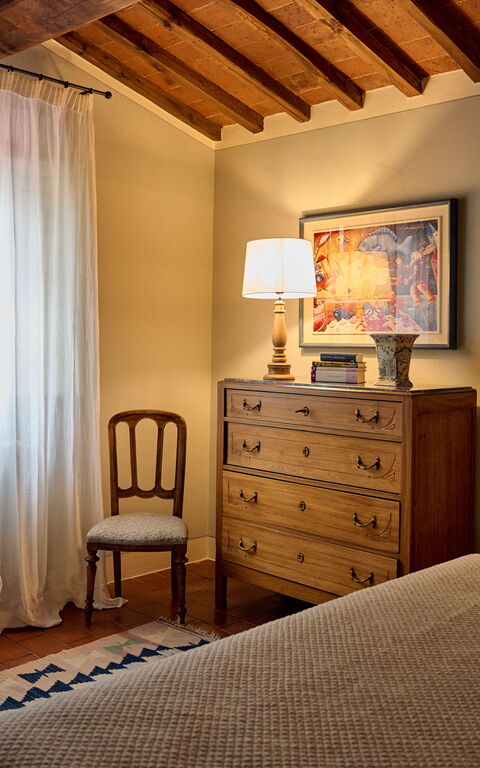 Villa Marliana: sovrum