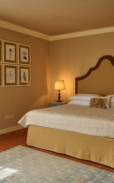 Villa Marliana: sovrum