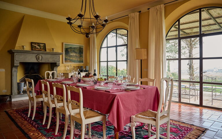 Villa Marliana: Lunchrum
