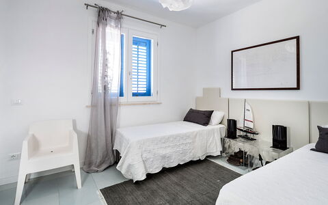 Semesterboende Delfino: sovrum