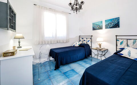 Semesterboende Riccio: sovrum