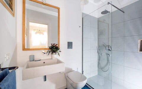 Semesterboende Riccio: Badrum