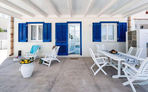 Semesterboende Riccio: Balkong / terrass / uteplats