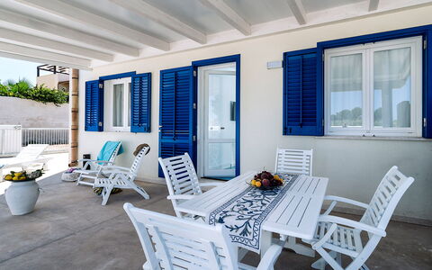 Semesterboende Riccio: Balkong / terrass / uteplats