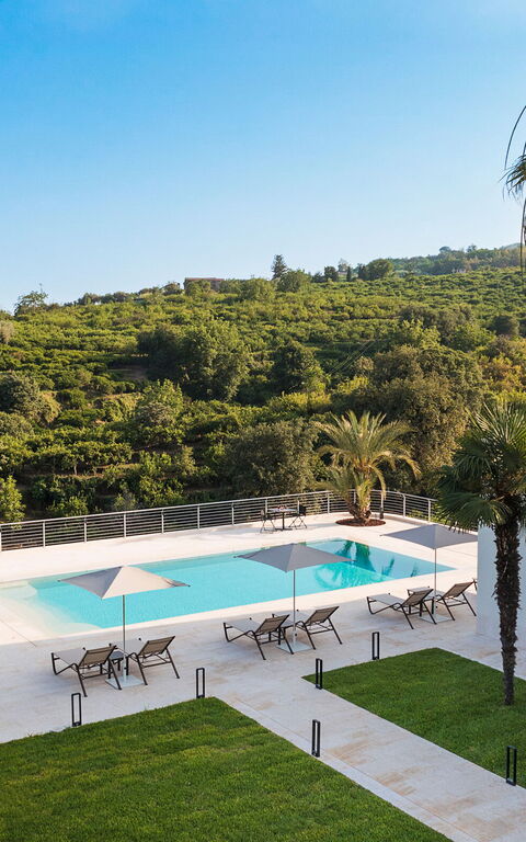 Villa Gianos: Exteriör, slå samman, Trädgård, Utomhus, Visningar