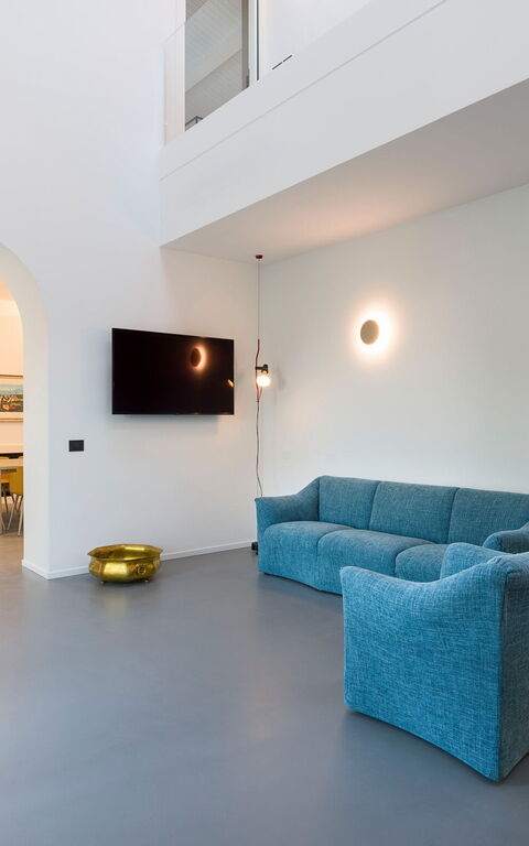 Villa Gianos: Vardagsrum