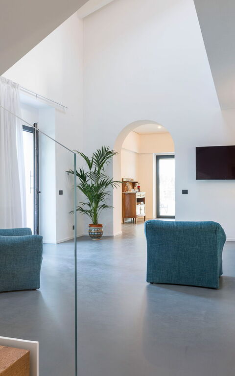 Villa Gianos: Vardagsrum