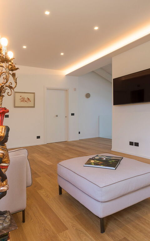 Villa Gianos: Vardagsrum