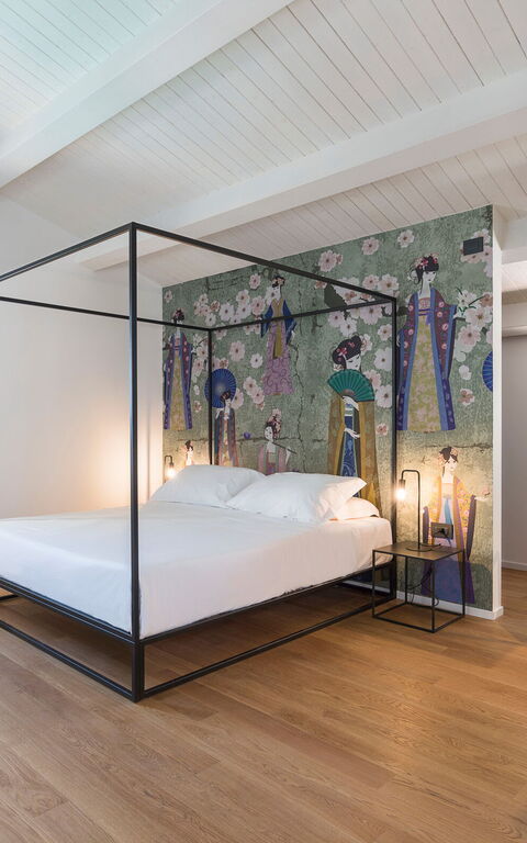 Villa Gianos: sovrum