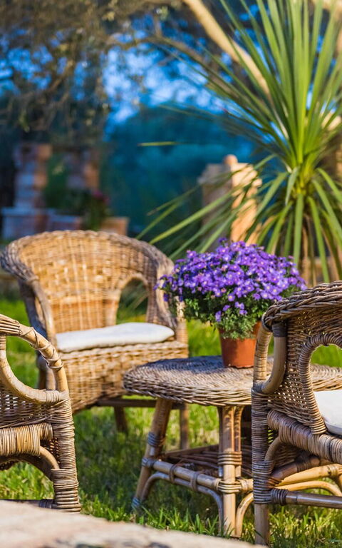 Villa Astrea: Trädgård, Utomhus, Visningar