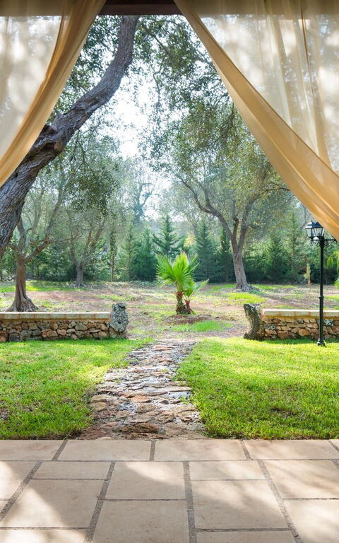 Villa Astrea: Balkong / terrass / uteplats, Trädgård