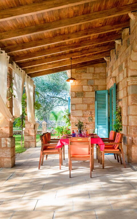 Villa Astrea: Balkong / terrass / uteplats, Exteriör, Trädgård