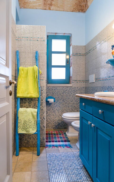 Villa Astrea: Badrum