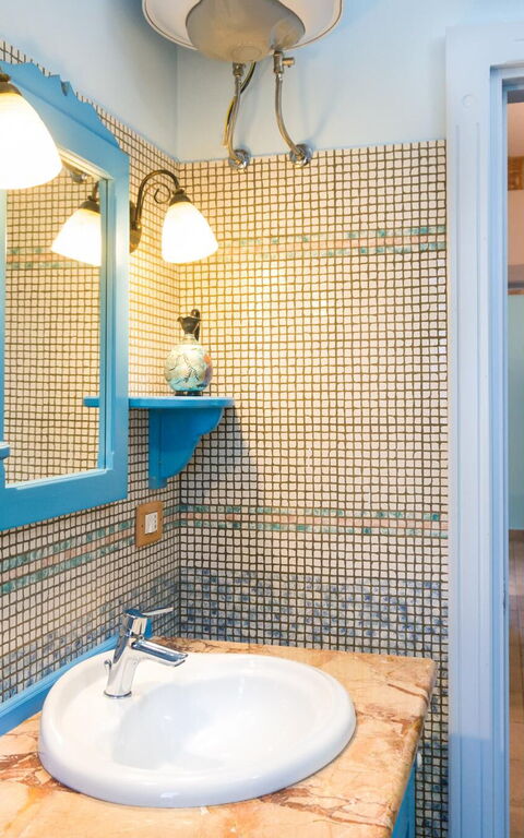 Villa Astrea: Badrum