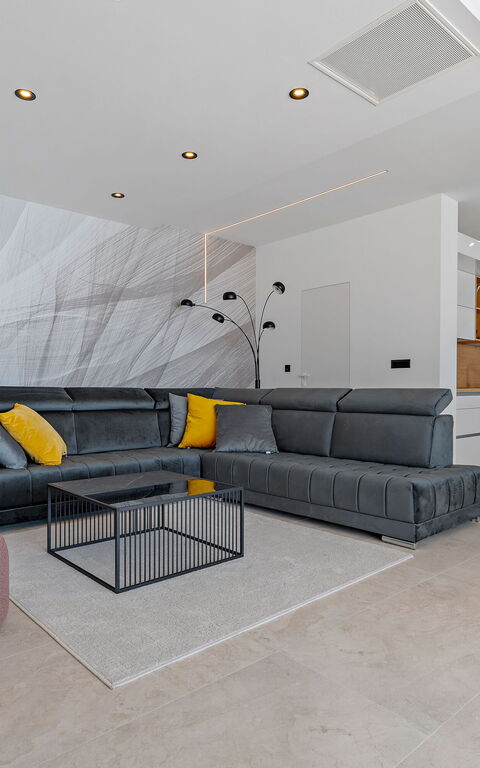 Villa Loma: Kök, Vardagsrum