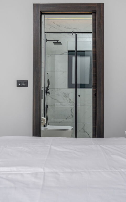 Villa Loma: Badrum, sovrum