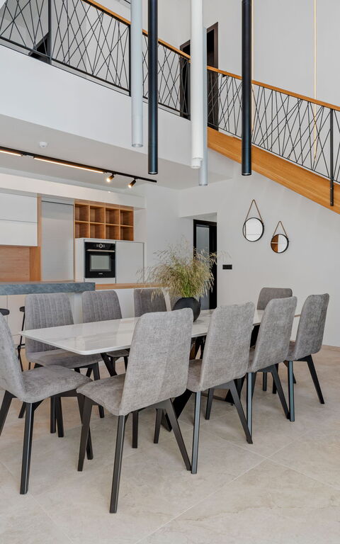 Villa Loma: Kök, Lunchrum