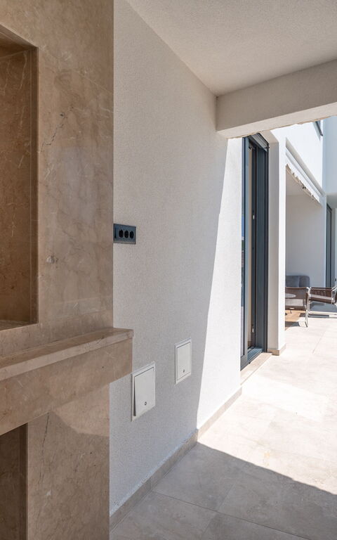 Villa Loma: Balkong / terrass / uteplats, Utomhus