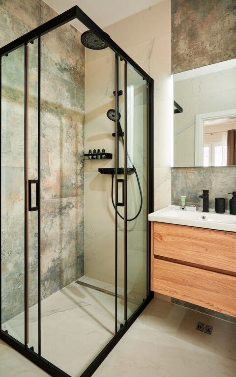 Villa Stella: Badrum