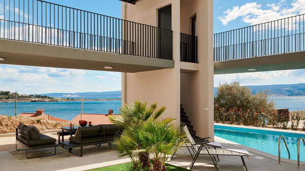 Villa Stella: Balkong / terrass / uteplats, slå samman, Utomhus, Visningar