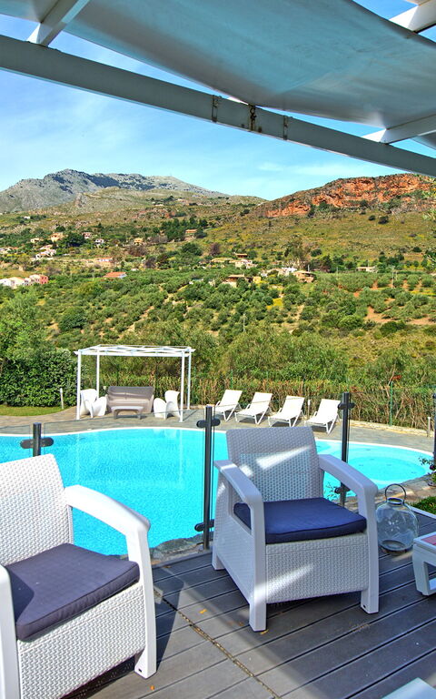 Villa Demetra: Balkong / terrass / uteplats, Exteriör, slå samman, Utomhus