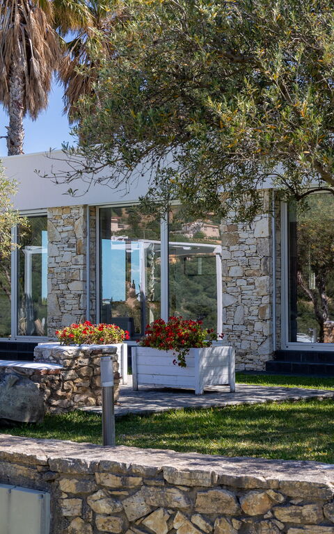 Villa Demetra: Exteriör, Trädgård, Utomhus