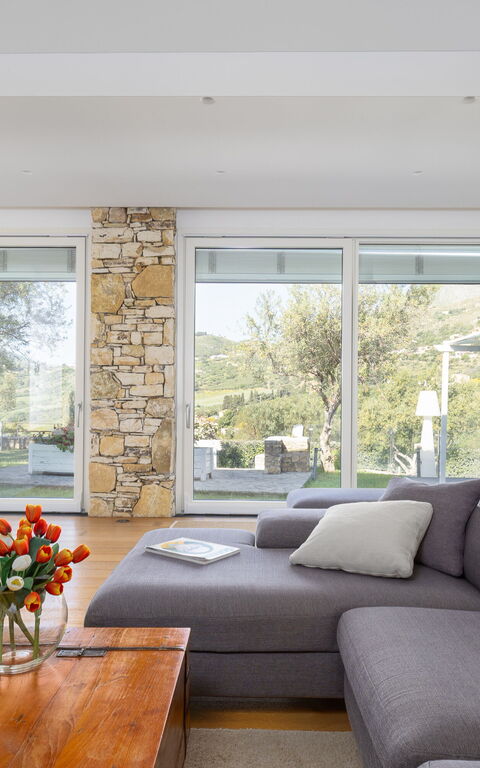 Villa Demetra: Vardagsrum