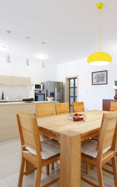 Villa Zupa: Kök, Lunchrum