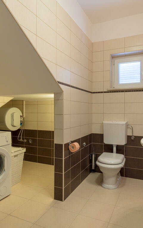 Villa Roglic: Badrum