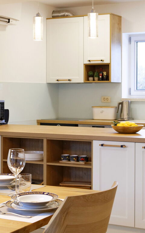 Villa Jure: Kök, Lunchrum