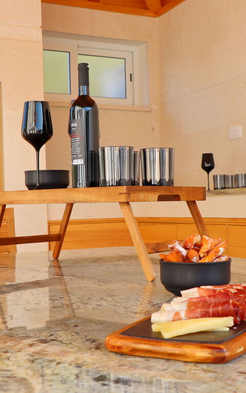 Villa Emerald: Kök, Utomhus