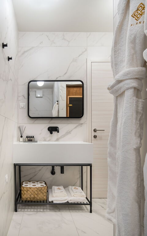 Villa Steropa: Badrum