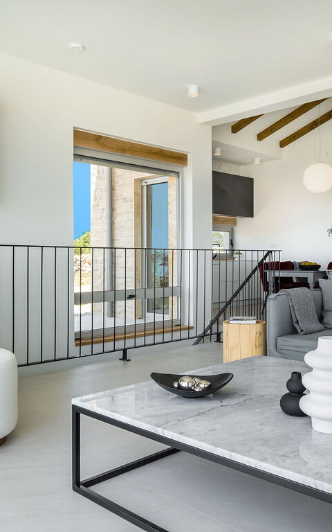 Villa Steropa: Vardagsrum