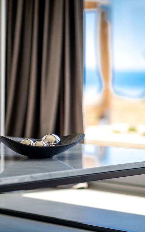 Villa Steropa: Balkong / terrass / uteplats, Rumsinformation, Vardagsrum