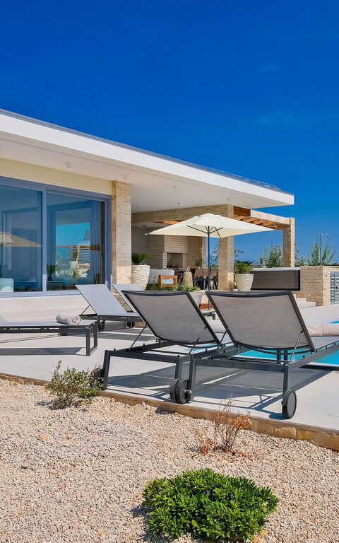 Villa Kelena: Balkong / terrass / uteplats, Exteriör, Huvudentré, slå samman, Utomhus