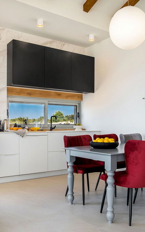 Villa Kelena: Kök, Lunchrum