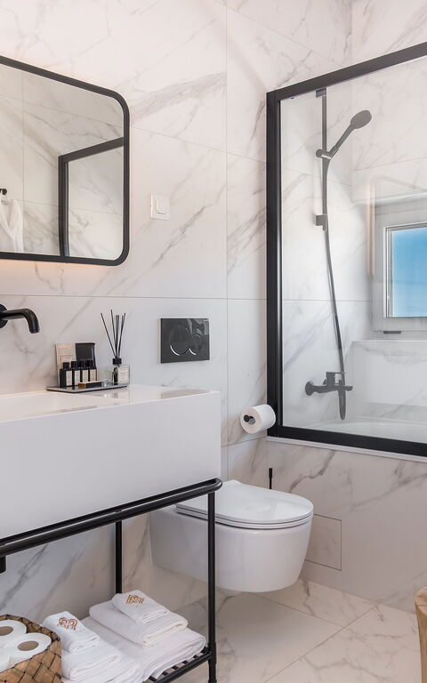 Villa Elektra: Badrum