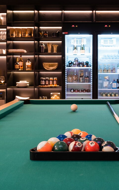 Villa Elektra: Fellesrom, Rumsinformation